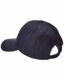 Bruno Magli Denim Baseball Cap - Màu xanh lam - Xem 3