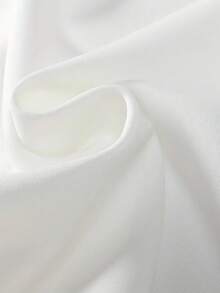 海龟印花保暖抓绒内里宽松圆领棉质卫衣，女士款，休闲/学院风，适合家庭聚会、春假、春夏、情人节、狂欢节、派对、海滩、婚礼、健身房等场合。 - 白色 - 查看 5