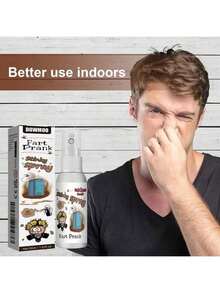 1pc Mischievous Fart Spray,Long-Lasting Fart Smell Liquid Spray,Pressure Relieving And Humorous Toy Props,Necessary For April Fool's Day (Packaging Pattern Random),Prank Test,Glad,April Fools Day,Random Things,Fart Whistle,Shock Pen Prank - Multicolor - View 11