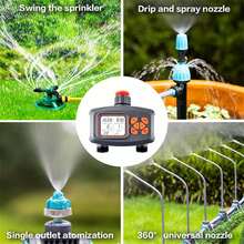 Garden Water Timers - Grey - View 5