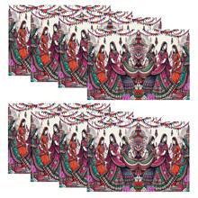 1/4/6/8/12 Pcs Linen Dining Table Mats, Washable Printed Placemats, Surface Protective Pads, Indoor Outdoor Dining Table Mats, Suitable For Holiday Parties, Kitchen Dining Table Decor