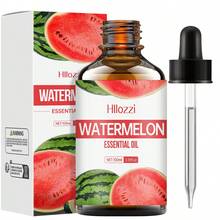 Hllozzi 蓝莓/芒果/黄瓜哈密瓜/青苹果/西瓜/樱桃/菠萝/草莓/桃子多口味香薰油，新鲜水果香气，持久香味，清新设计，做工精细，适合居家、旅行、户外、露营、汽车，可用于身体、皮肤、面部、头发，兼容扩散器、香薰石、香薰木，是节日礼物和纪念品的绝佳选择 - 西瓜精油 - 查看 11