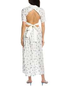 SISTER JANE Lapis Shell Shirtdress - trắng - Xem 3