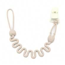 〈4PCS〉Caterpillar Pacifier Clip! Silicone Teether Toy + Clip, Baby Stroller Accessories, Baby Shower Gift Travel Essentials (1/4PCS Options) - Multicolor - View 8