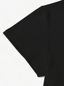 Women T-Shirts - Black - View 4