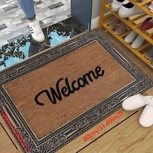 1 قطعة سجادة باب لعيد الهالوين، سجادة مطبوعة بنمط اليقطين ذات ملمس مانع للانزلاق من الدياتوميت، سجادة مطبخ، سجادة أرضية، مستطيلة مطبوعة ثلاثية الأبعاد، مناسبة للغرفة المعيشية والنوم والممر والحمام وغرفة الغسيل، ديكور منزلي داخلي وخارجي - متعدد الألوان - مشاهدة 18