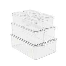 RainWeel Refrigerator Storage Boxes - White - View 8