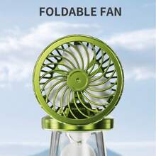 KENSUN 1PC New Fan Light Strong Winds Portable Camping Lantern USB Rechargeable Solar Power Charging Multifunctional Lamp Outdoor Lighting For Hiking Fishing Work Emergency