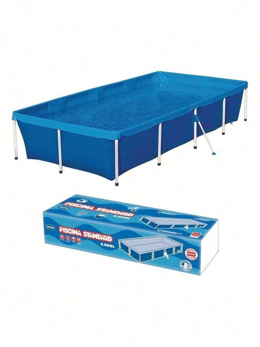 3000 Liters Blue Rectangular Children's Structured Pool | Moda de Mujer ...