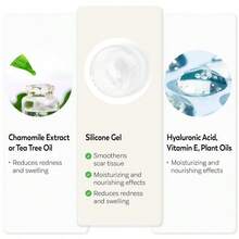 JIU100% Silicone Scar Gel Scar Cream Advanced Scar Gel For Surgical Scars CSection Stretch Marks Acne Injury Burns Keloids Old And New Scars 1.06oz 30g (Maximum Strength 100% Silicone) - 1個(1包) - 查看 5