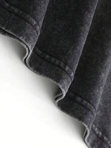 Deadpool Inspired Washed Short Sleeve T Shirt For Men And Women 100 Percent Cotton Heavyweight Graphic Tee With Skull Elephant City Print Casual Summer Top Perfect Gift For 2025 - Black - View 8