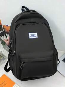 15.6 Inch Waterproof Nylon Laptop Backpack, Suitable For Men, Travel Bag School Bags University Bag