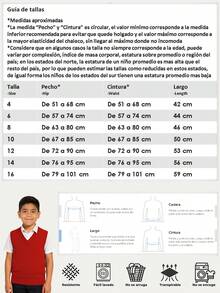 Chaleco Escolar Cerrado Cuello V Acrilán - Rojo - Ver 5