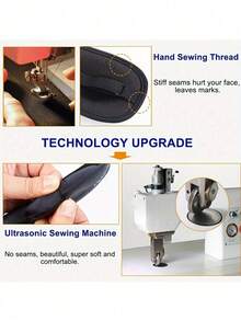 Trójwymiarowa konturowa maska na oczy do spania i opaska na oczy do przedłużania rzęs, opaska na oczy do spania dla kobiet i mężczyzn, miękka i wygodna osłona na oczy z regulowanym paskiem, ulepszona trójwymiarowa konturowa maska na oczy z opaską na oczy dla kobiet i mężczyzn, blokująca światło