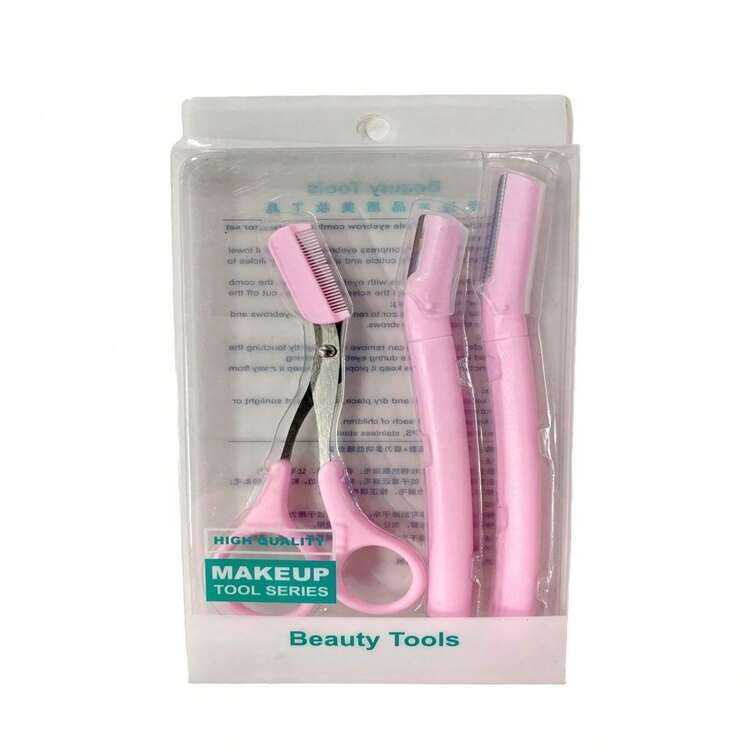 Multipurpose Eyebrow Razor Set, 1/3/4/6pcs Safety Gentle Eyebrow Trimmers, Eyebrow Razors For Women.Portable Eyebrow Trimmer & Hair Remover Set With Dust Proof Cover.