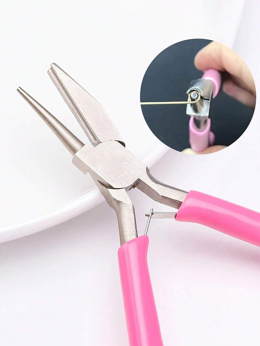 4.72 Inch Professional Concave Pliers, Suitable For Jewelry Making Mini Precision Coil Tools, Ideal DIY Manual Tool