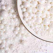 85g/3oz Cake Decoration Sprinkles , Golden Pearl Candy Available In Various Sizes, Are The Ideal Choice For Birthday Cakes, Muffins, Ice Cream, And Dessert Table Decorations. Suitable For Christmas, Wedding Parties, And Birthday Parties - Multicolor - View 9