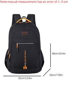 Large Capacity Business Travel Backpack For Men, High-End Travel Backpack, Laptop Bag Holiday Laptop Case - Multicolor - View 8