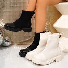 Women Equestrian Boots - 色 - 查看 6