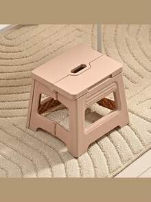 Folding Stool, Foldable Ultra-Light Sturdy Adjustable Plastic Footstool With Non-Slip Texture, Suitable For Home, Kitchen, Bathroom, Bedroom, Portable Outdoor Travel Fishing Chair, Non-Slip Multi-Functional Small Stool, Easy To Store - Multiple Colors Available. - Multicolor - View 17