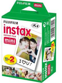 Fujifilm Mini Instant Film For Fujifilm Mini 8, 9 11 Cameras Bundled With Custom Frame Stickers And Quality Photo Microfiber Cloth (20 Films) - 20 Sheets - 查看 2