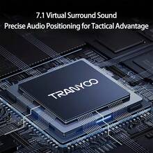 Lenovo E03遊戲頭戴式耳機 大驅動單元 可旋轉麥克風精準拾音 人體工學頭梁設計，即插即用USB接口，電競網課全能 單USB - 單USB - 查看 4