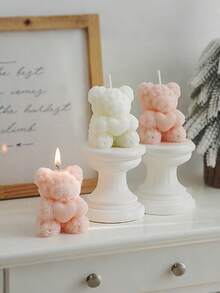 1 nến sáp đậu nành thủ công hình hươu trắng, dễ thương với hương lê Anh và hoa lan Nam Phi, thích hợp để trang trí nhà cửa, để bàn, tạo hương thơm phòng, trang trí tiệc, tuyệt vời làm quà tặng cho gia đình và bạn bè, thích hợp cho mọi mùa để tăng thêm bầu không khí, nến hình hươu, nến trang trí hương thơm, quà tặng trang trí Giáng sinh, trang trí phòng Giáng sinh, quà tặng Giáng sinh - Nhiều màu - Xem 12