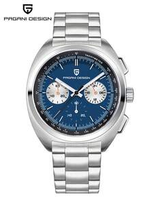 PAGANI DESIGN 2025 Casual Sports Japan VK63 Quartz Men Watch Sapphire Glass Stainless Steel Chrongraph Waterproof Watch For Men PD-1782 - one-size - View 15