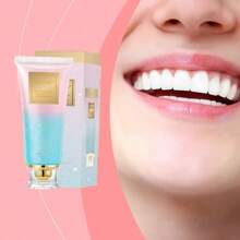Niacinamide Whitening Toothpaste (Coconut Oil Peppermint Flavor) - Stain Free, Fresh Breath, Deep Cleansing, Gentle Formula For Daily Teeth Care, Creating A Beautiful Smile, Exquisite Tube Design