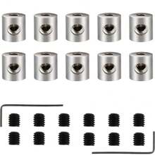 5/10/20 Sets Pin Backs Locking For Pin Keepers Locking Clasp With Wrench, Pin Locks Backs Locking Pinbacking Pinback Clasp For Insignia Name Tag Landyards Badge 6 X 5 Mm - Multicolor - View 1