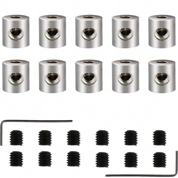 5/10/20 Sets Pin Backs Locking For Pin Keepers Locking Clasp With Wrench, Pin Locks Backs Locking Pinbacking Pinback Clasp For Insignia Name Tag Landyards Badge 6 X 5 Mm