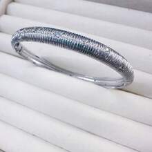 1件星空手链，镶嵌镀金水钻，时尚百搭的奢华手链 - 滿天星手鐲 - 查看 10