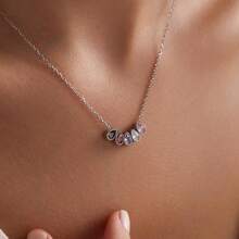 Customized Family Birthstone Necklace, Birthstone Necklace, Birth Stone Necklace, My Children's Necklace, Mothers Necklace, Christmas Gift,New Year Glamour - Multicolor 2 - View 4