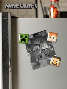 Microsoft 9 PIEZAS de imanes de nevera oficiales con lindos dibujos animados de , decoración de refrigerador y cocina, regalo para familia, amigos y fanáticos de , coleccionables de