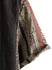 Áo sơ mi nam cài nút, áo sơ mi tay ngắn cổ điển thường ngày ngày lễ - màu nâu - Xem 6