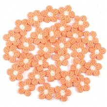 20/80PCS Mixed Color Flowers Fabric Patches For Clothes - Cute And Playful Five-Petal Appliques For DIY Crafts, Knitting, DIY Crafts, Home Decor, DIY Mirror, Makeover Material, Hairbands, Hats& Clothing Accessories, Holiday Accessories, Crochet Supplies - Multicolor - View 12