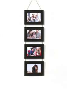 1pc 6-Inch Single & 2/3/4 Pieces Combination Creative Photo Wall Frame Decor, Horizontal & Vertical, Suitable For Bedroom, Living Room, Office, Holidays - Multicolor - View 26