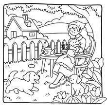 1 Book "Simple & Happy: Selfie Girl & Puppy Coloring Book", Suitable For Adults And Teens, Super Cute And Cozy Space Design To Help You Relax (Cozy Space Coloring Book), Great Gift For Friends, Couples And Family, Essential For Back To School, Relaxation. [Essential For Hand-Drawn] Warm Coloring Book Suitable For Beginners, Can Be Used For Sketching And Relaxation. - Multicolor - View 7