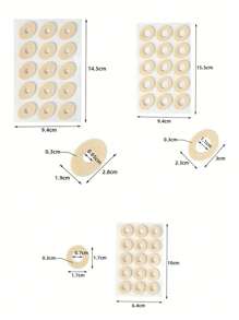 Toe Sticker Callus Pad,Callus Cushion Foam Padding With Water-Resistant Self-Stick Adhesive, Protects Foot, Heel And Toes From Rubbing And Friction,Pain Relief From Shoe Pressure,Corn Cushions Corn Pads Tape Adhesive Pads Blister Prevention Pads Callus Cushions Anti Wear,Nail Care Tools,Foot&Hand Care