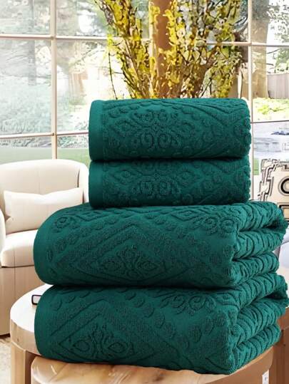 QIBHI 1pc Woven European Style (Lightweight & Convenient) Choose 1 Bath Towel Or 1 Face Towel, Soft Absorbent Shower Towel, Suitable For Bathroom, Pool, Gym, Beach Home Bathroom Decor Back To School For Beauty Salon Home Bathroom Shower Towels For Beauty Salon, Hotel Sports,Home Essentials, Towel, Skin Care Bath Towel Sheet