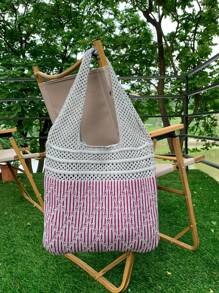 Women Crossbody - 粉色 - 查看 2