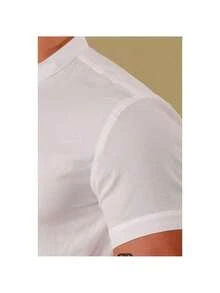Viscolinho Men's Shirt Short Sleeve - 白色 - 查看 2