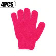 1/3/5/10pcs Bath Exfoliating Gloves, Reusable Shower Mitts For Scrubbing, Back Scrubber, Massage And Body Exfoliation, Body Cleansing Accessories,2/4/8/20/30/40pcs,For Bath, Face, Spa, Hand Wash, Deep Dead Skin Wash