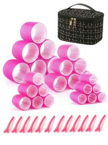 4 Con Lăn Tóc Kích Thước Cho Nữ, Con Lăn Tóc Uốn Tóc Dài Trung Bình Ngắn, Con Lăn Tóc Tự Cầm Lớn Trung Bình Nhỏ Với 24 Con Lăn 12 Kẹp 1 Túi Đựng Mỹ Phẩm, Con Lăn Tóc, Lược Tóc Xoăn, Con Lăn, Sản Phẩm Tóc Xoăn, Con Lăn Cho Tóc, Tóc Xoăn, Dụng Cụ Làm Tóc Xoăn, Con Lăn Tóc, Tóc, Con Lăn Tóc, Tóc Xoăn Không Nhiệt, Con Lăn Không Nhiệt, Con Lăn Tóc, Thợ Cắt Tóc, Dụng Cụ Làm Tóc, Sản Phẩm Làm Tóc, Phụ Kiện Tóc, Con Lăn Tóc, Phụ Kiện Thợ Cắt Tóc, Du Lịch, Con Lăn, Đồ Làm Tóc, Phụ Kiện Tóc, Sản Phẩm Tóc Xoăn, Con Lăn Cho Tóc, Thiết Bị Làm Tóc, Phụ Kiện, Tóc Xoăn, Dụng Cụ Làm Tóc Xoăn, Con Lăn Tóc, Giáng Sinh, Tiệm Hớt Tóc, Máy Uốn Tóc, Phụ Kiện Thợ Cắt Tóc, Phụ Kiện Tóc, Máy Uốn Tóc, Làm Tóc, Sóng Không Nhiệt, Du Lịch Những thứ cần thiết,Những thứ cần thiết khi đi du lịch,Kiểu tóc,Làm tóc - Nhiều màu - Xem 19