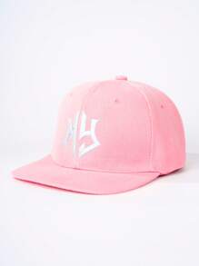 1 件 NY 刺绣平檐棒球帽，可调节户外防晒休闲帽，适合春秋旅行、海滩、男士、Y2K 风格 - 刺繡 - 查看 23