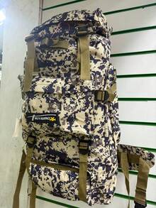 Waterproof Military Camping Trail Cargo Backpack 80 Liters - Digital ACU - View 3