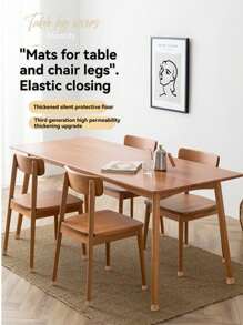 4/8/16/24 件圆形椅腿地板保护垫 - 消除地板噪音，防止刮擦，滑动顺畅 - 硅胶结构，柔软毡垫，轻柔接触地板，保护地板、桌椅腿