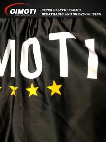 OIMOTI Short de boxe ample et confortable, style petit ami, pour le fitness, la course, la boxe, le MMA, ONE Championship