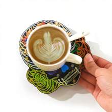 4pcs Skull Coaster Resin Molds, Epoxy Resin Concrete Cement Skull Silicone Molds, Ghost Resin Molds, Gothic Decor Candle Holders For Halloween Party Bar DIY Crafts Home Decor Halloween Decor Room Decor