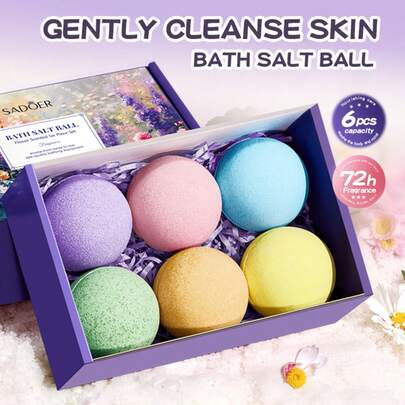 Muối tắm hương hoa hồng 100g, bom tắm, thơm mát & giảm căng thẳng, dưỡng ẩm cho cơ thể, món quà lãng mạn hoàn hảo cho ngày lễ tình nhân hoặc Giáng sinh